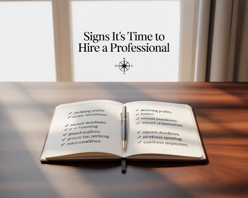 Signs It’s Time to Hire a Professional