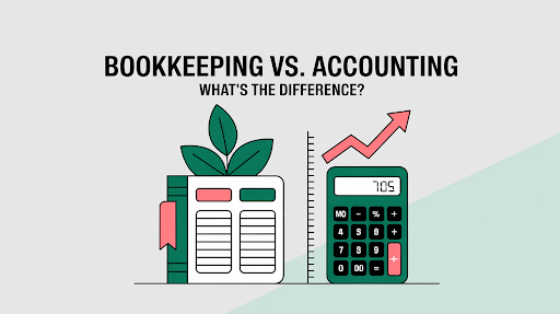 difference between bookkeeping vs. accounting