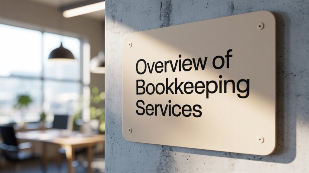 Overview of Bookkeeping Services